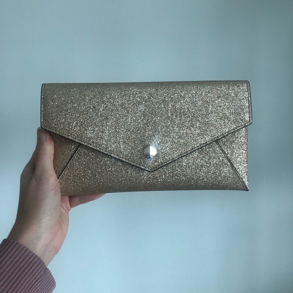 Kate Spade Gold Chain Clutch ✨